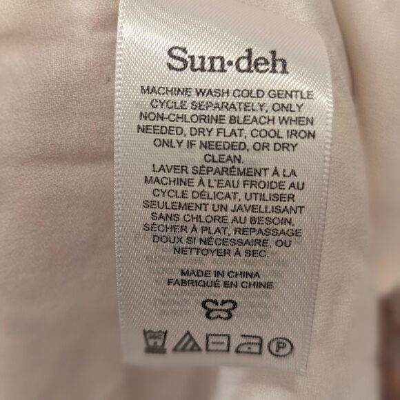 Aritzia Sun Deh Floral Mini Short Straps Sundress Pink Orange Boho Vacay Fairy M - Picture 8 of 11